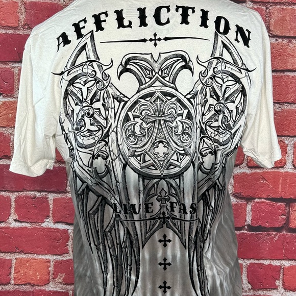 Affliction Men's Short Sleeve Graphic T-shirt -Sizes: 2XL / 3XL- NWT - Picture 7 of 9